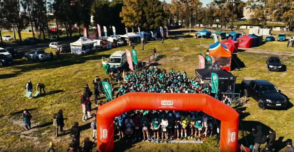 Una fiesta que convocó al deporte y la naturaleza. Foto FADA.