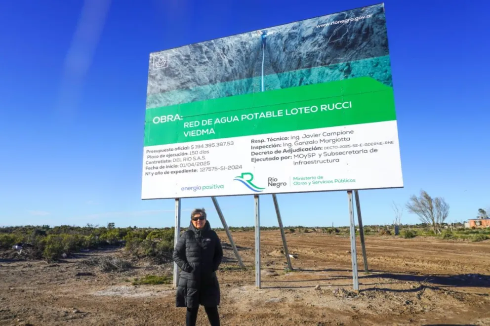 Tras las obras, los adjudicatarios del loteo Rucci podrán escriturar sus terrenos. Ftos Vanesa Schwemmler para NoticiasNet.