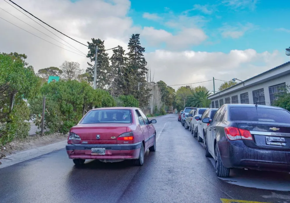 Calle Paseo de Los Olímpicos con modificaciones en su ordenamiento vial. Fotos: Vanesa Schwemmler para NoticiasNet. 