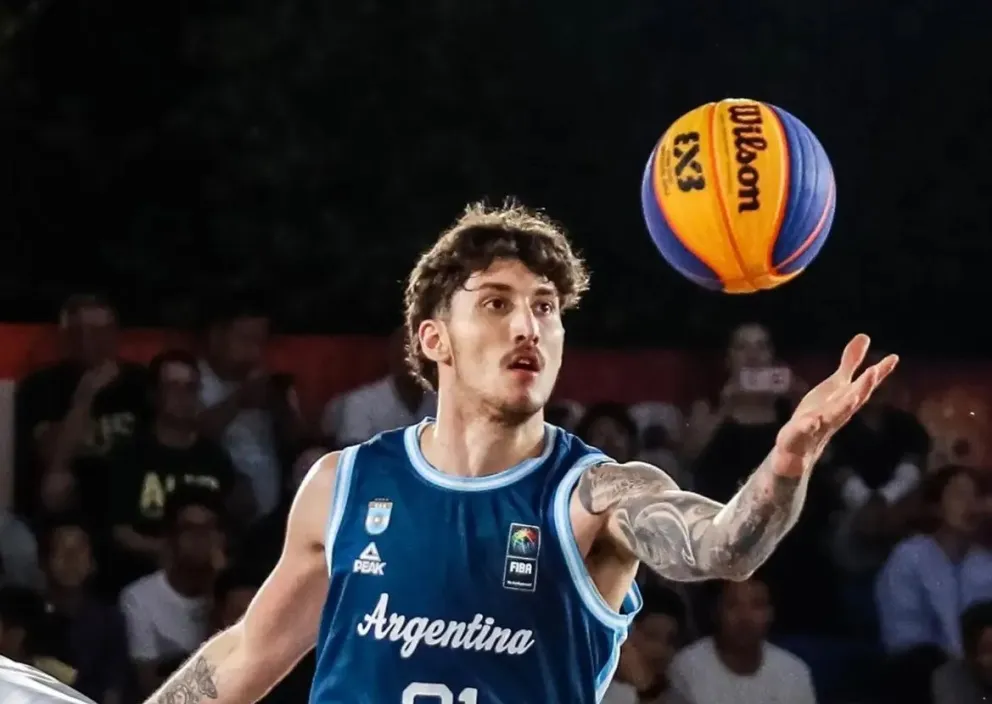 Argentina venció a China y sueña con la clasificación. Foto CAB.