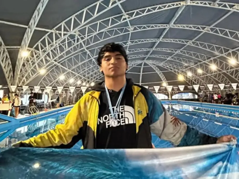 García por su segundo mundilal con la camiseta de la seleccion. 
