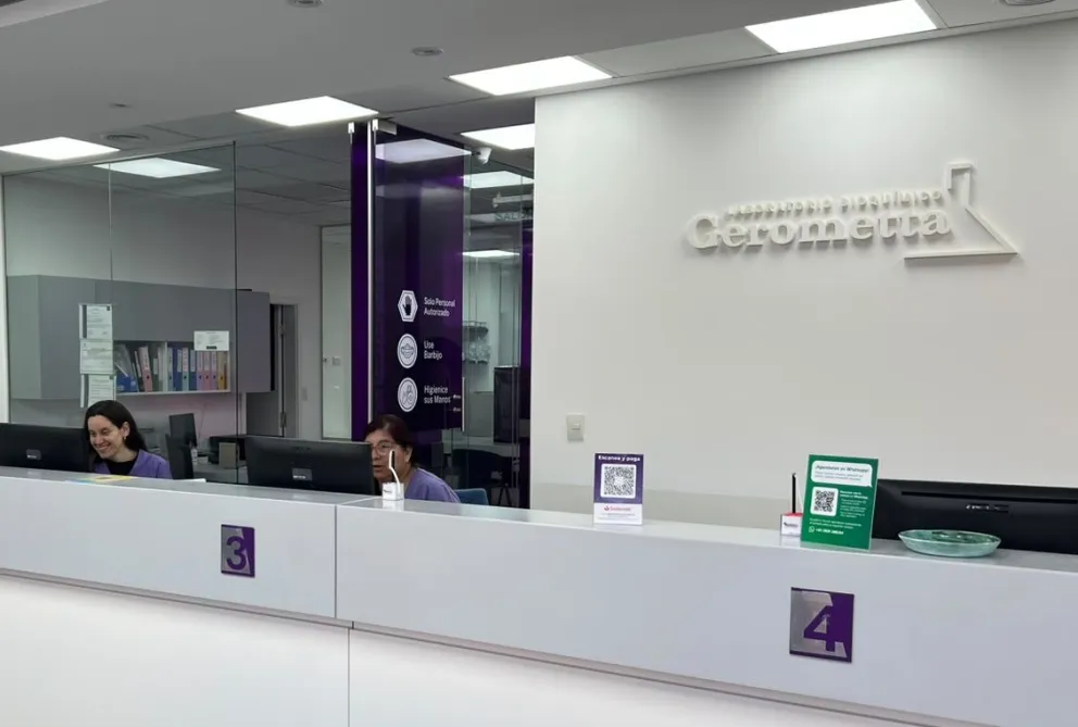 Para garantizar rapidez y precisión, el Laboratorio Gerometta mantiene un plan constante de inversión en equipamiento, mantenimiento y actualización de software. Fotos gentileza.