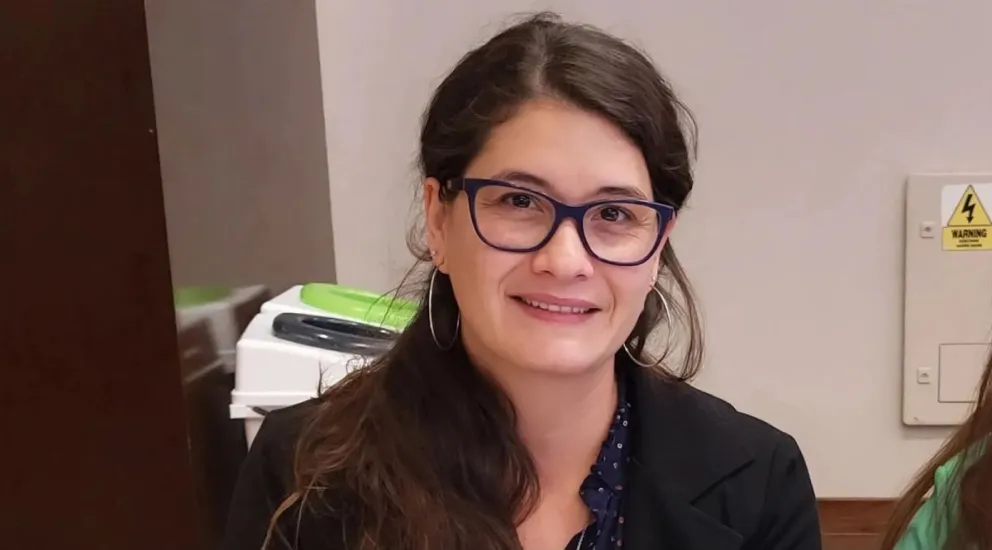 La secretaria de Ambiente y Cambio Climático de Río Negro, Judith Jiménez,  contó los caminos que está transitando su secretaría. Foto: Gobierno de Río Negro