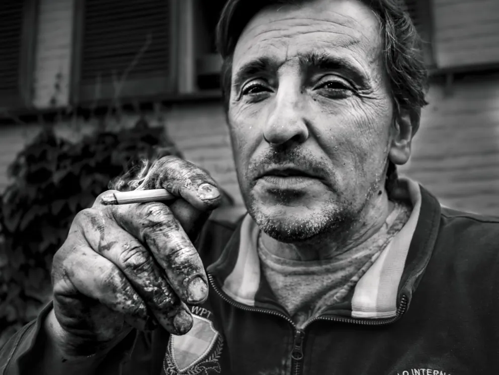 Radicado en Buenos Aires en busca de proyectos, Scarfó repasó su historia y el desafío de vivir del arte -foto Vanesa Schwemmler para NoticiasNet.