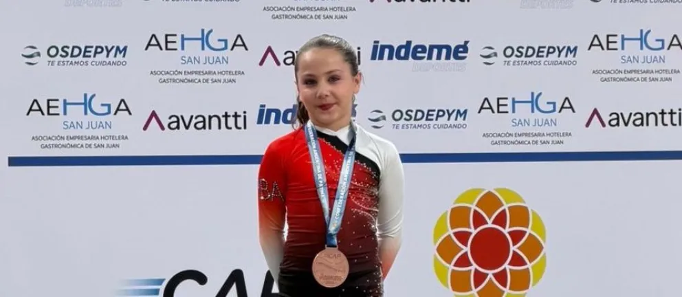 Otra gran actuación nacional para la joven patinadora. 