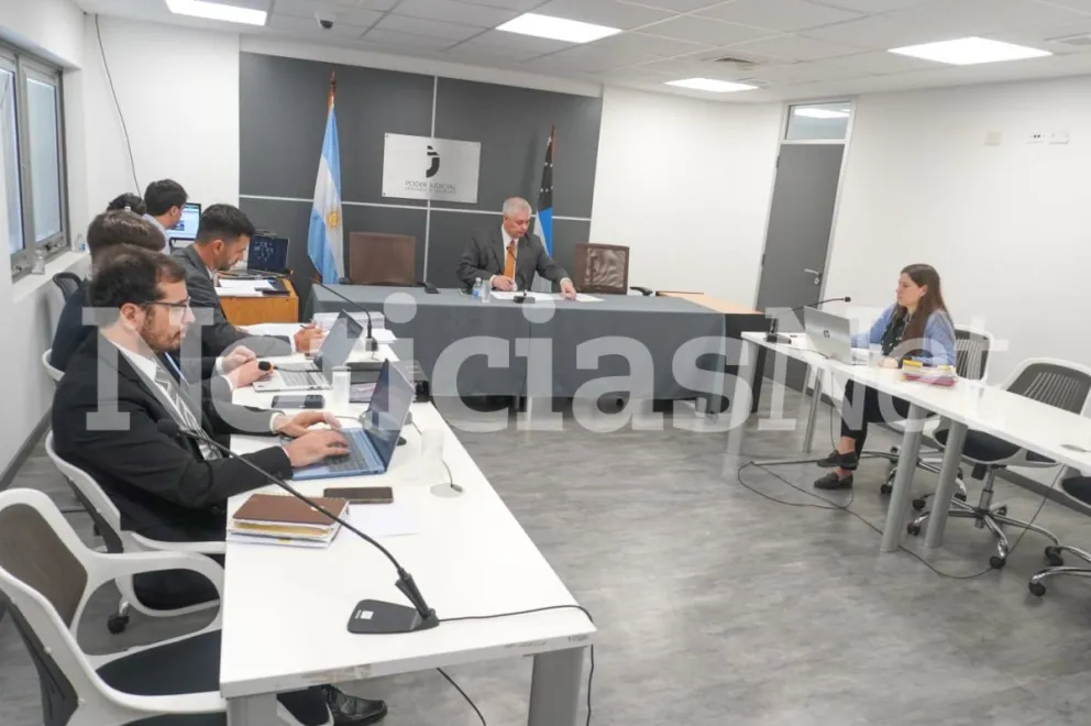 Audiencia de pedido de excepciones procesales en la primera tanda por la megacausa de certificados truchos, que afectó a las arcas del Estado Provincial. Fotos: NoticiasNet. 