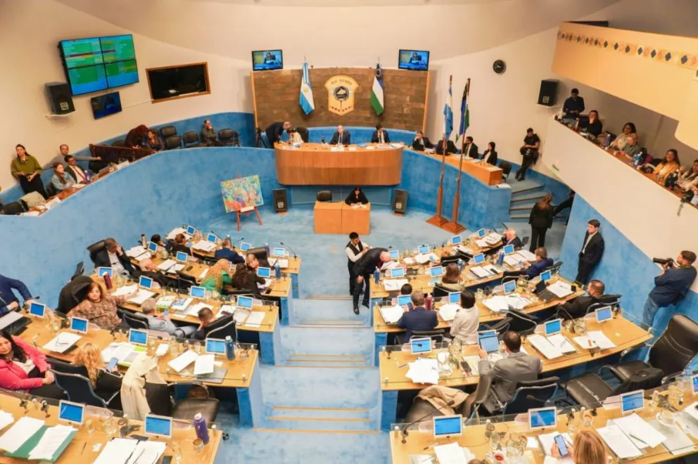 Tras una sesión acalorada, los legisladores aprobaron el proyecto Duplicar Norte. Foto: Vanesa Schwemmler