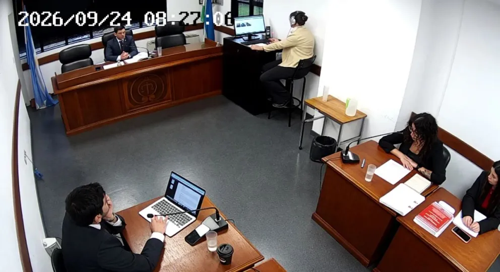 Audiencia de formulación de cargos por una acusación de material de abuso sexual infantil. Foto: captura de pantalla. 