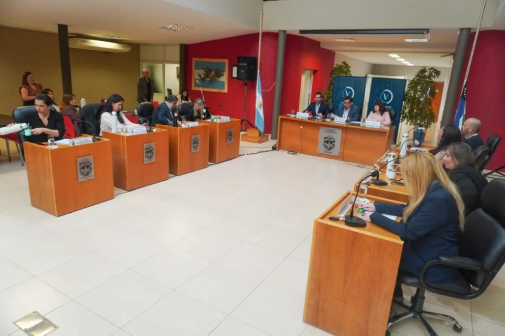 La cuarta sesión ordinaria fue convocada por el presidente del Concejo, Pedro Bichara. Foto: Vanesa Schwemmler