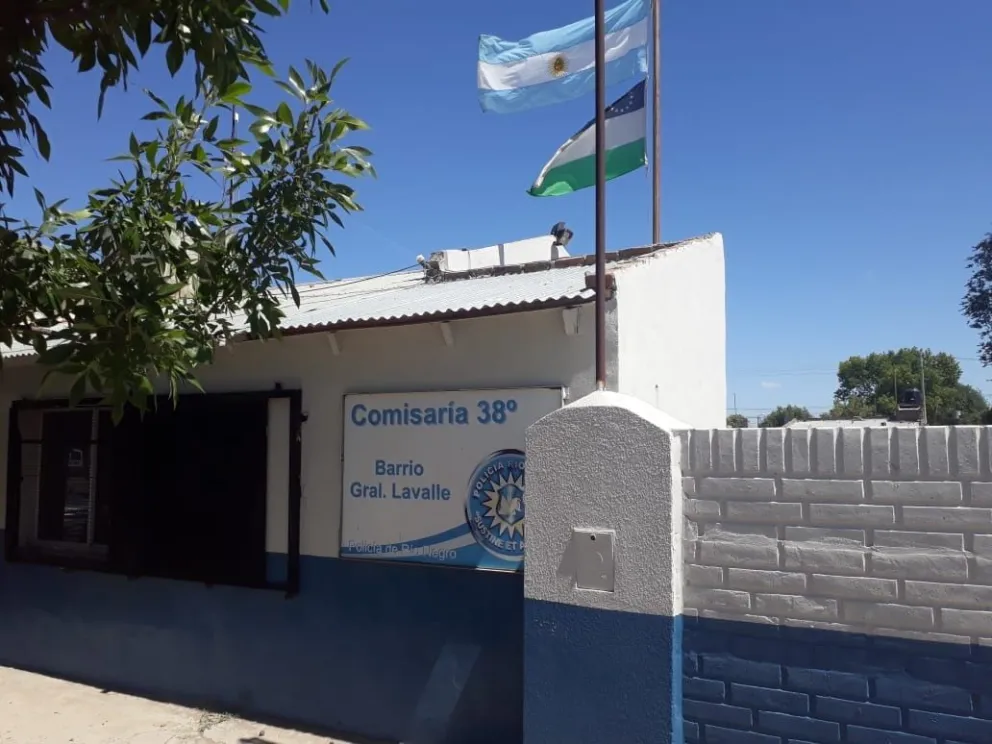 Comisaría 38 del barrio Lavalle. 