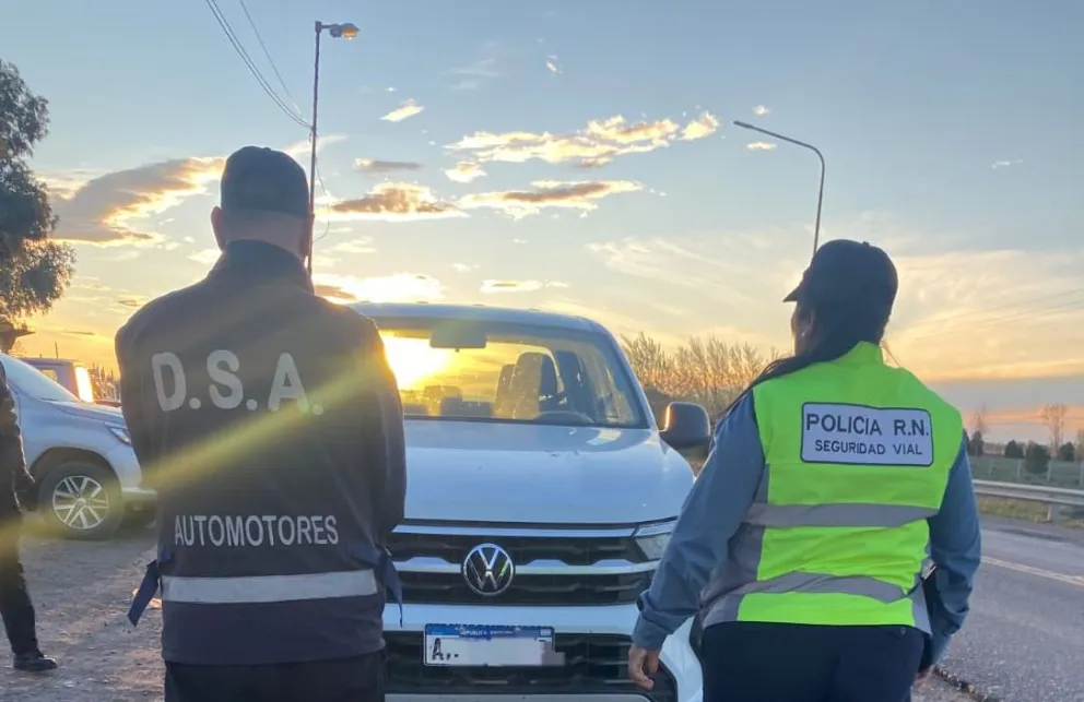 Tenía otra chapa patente y el conductor quedó metido en una causa por encubrimiento. Foto gentileza.