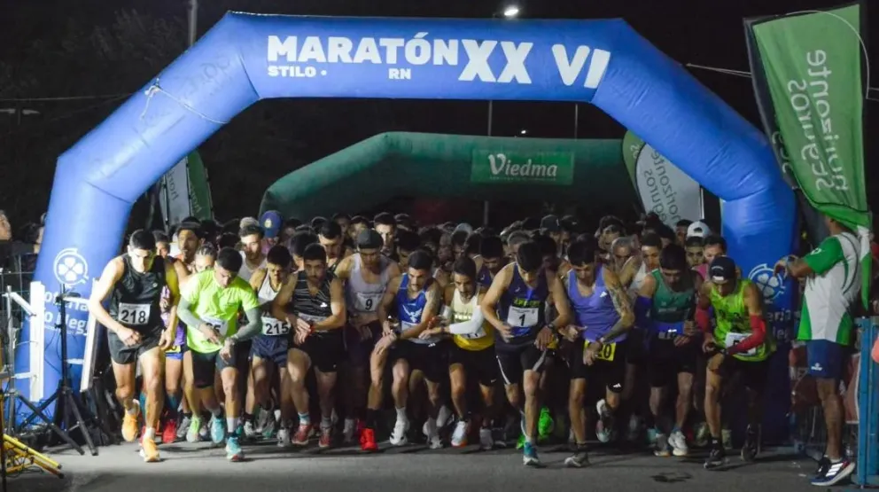 La prueba deportiva más convocante de la zona promete una jornada a pura adrenalina en la capital rionegrina. Foto: Archivo de NoticiasNet.