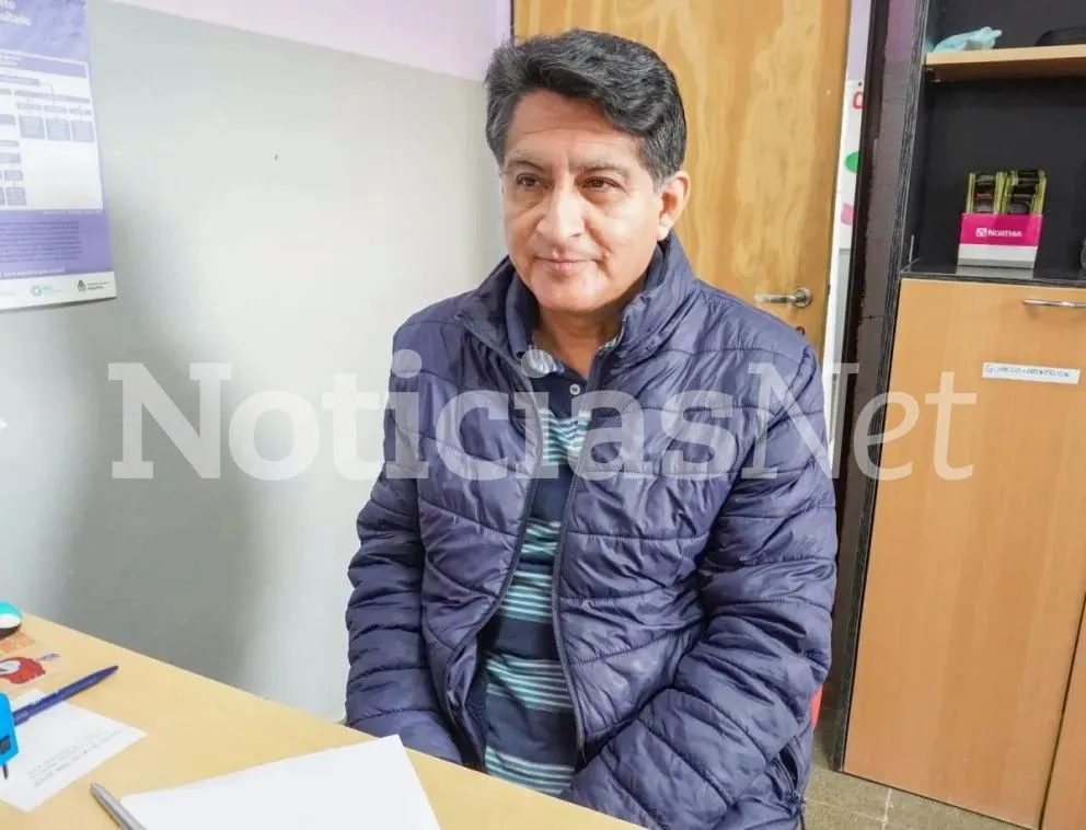 El médico generalista Johny Pacherres y habló entre otras cuestiones del crecimiento demográfico en la región. Fotos Vanesa Schwemmler para NoticiasNet.