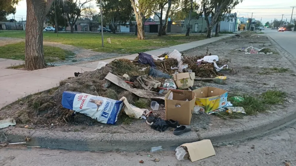Los propios vecinos del barrio se unieron para buscar soluciones al problema de la basura. Fotos gentileza. 