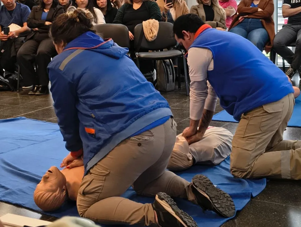Habrá talleres prácticos durante la mañana y la tarde, además de una muestra del equipamiento utilizado por el sistema de emergencias. Foto: Gentileza.