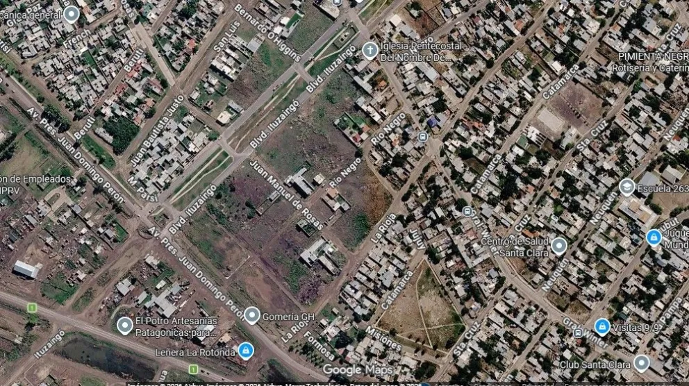  La medida permitirá conformar dos nuevas manzanas y establece condiciones para garantizar la conectividad del sector. Foto: Captura Google Maps. 