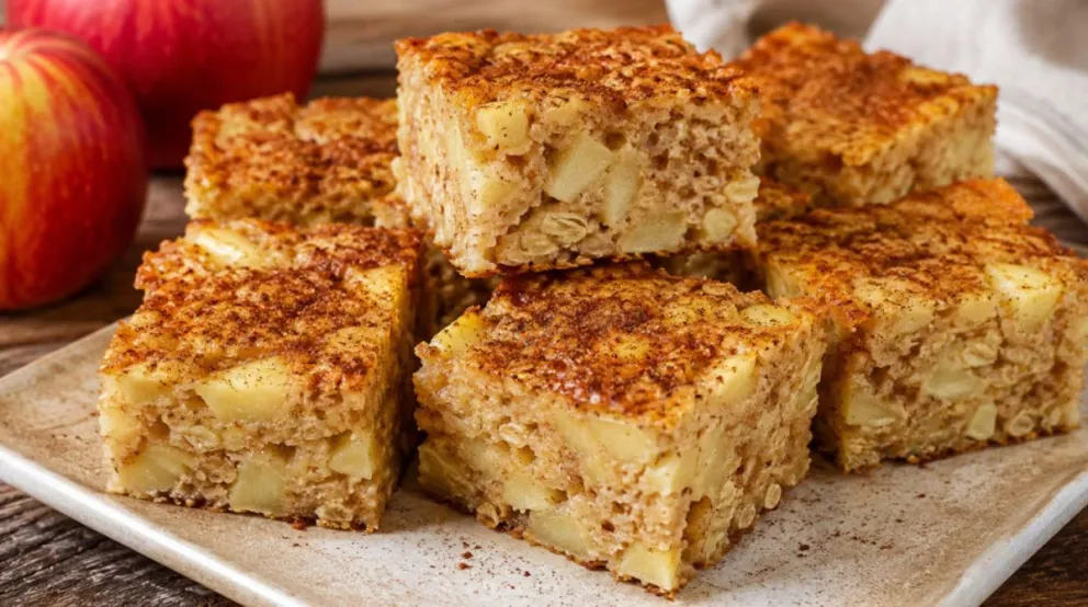 Cuadraditos ideales para el desayuno o la merienda.