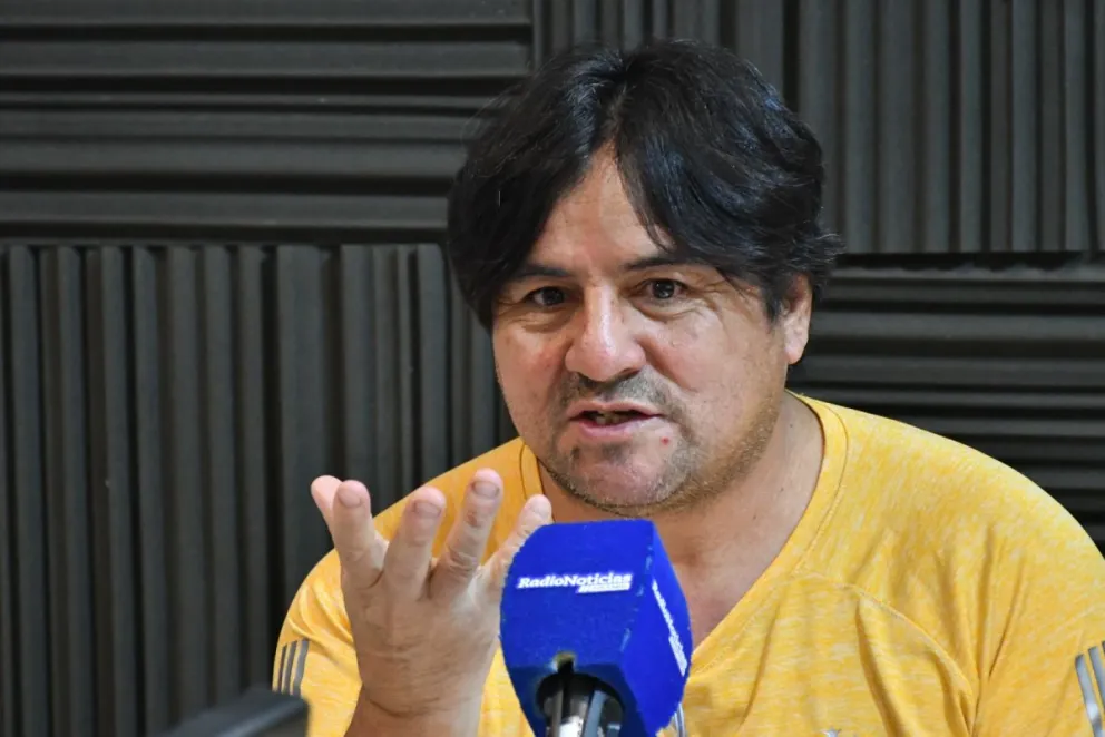 Néstor "Cacho" Farías, leyenda viviente del deporte de Viedma. Fotos NoticiasNet. 