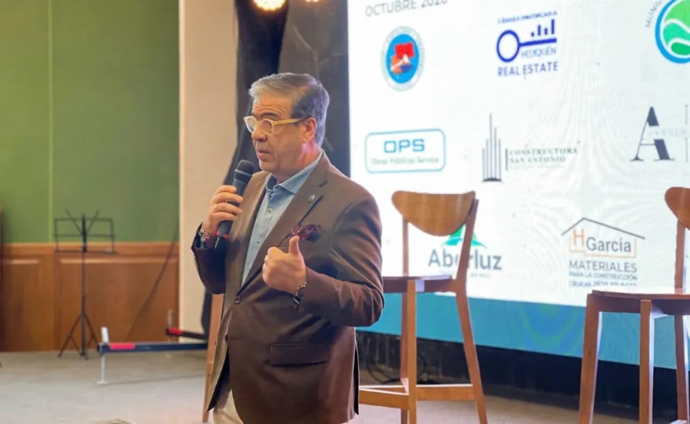 La apertura del Patagonia Real Estate estuvo a cargo del intendente Adrián Casadei. Foto: gentileza 