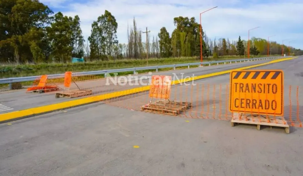 Nueva pavimentación, iluminación y ciclovía, para garantizar mayor seguridad vial y una conexión directa para vecinos y productores. Foto: Archivo de NoticiasNet.
