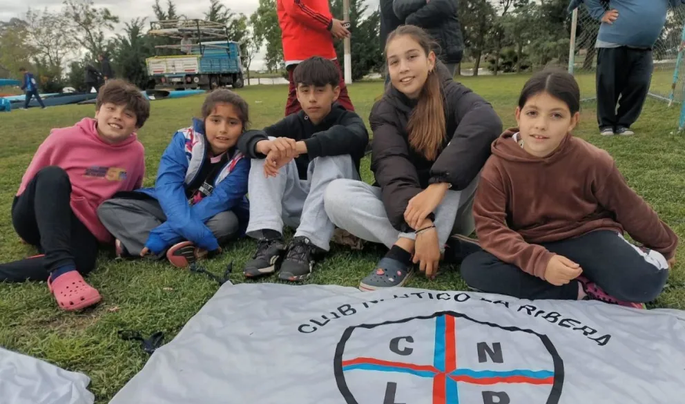 Los más chicos de La Ribera tuvieron un gran desempeño.