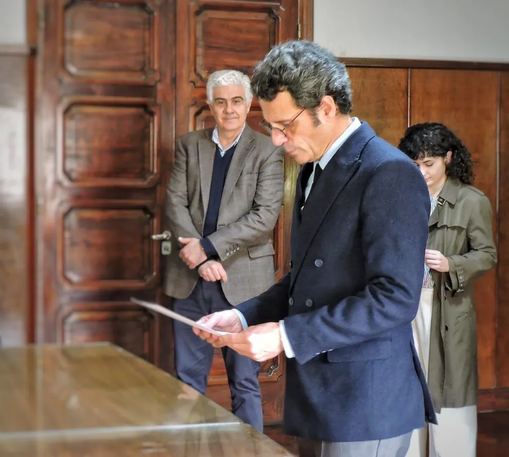 Juró Martín Giorgetti como Ayudante Fiscal en Patagones. Foto gentileza. 