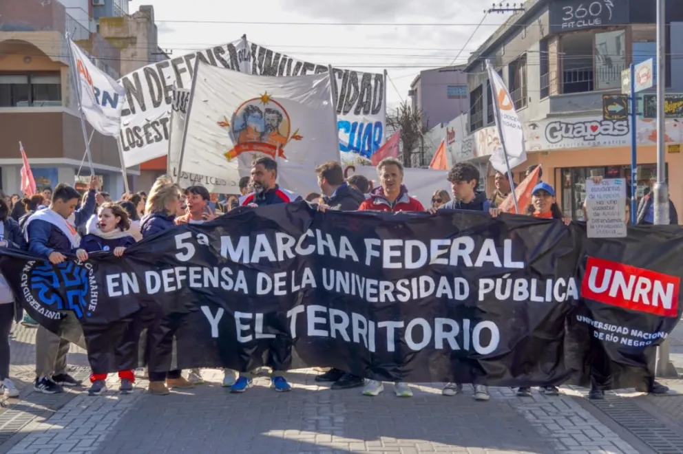 La jornada concluirá con la lectura de un documento en la plaza San Martín. Foto: Vanesa Schwemmler, para NoticiasNet.
