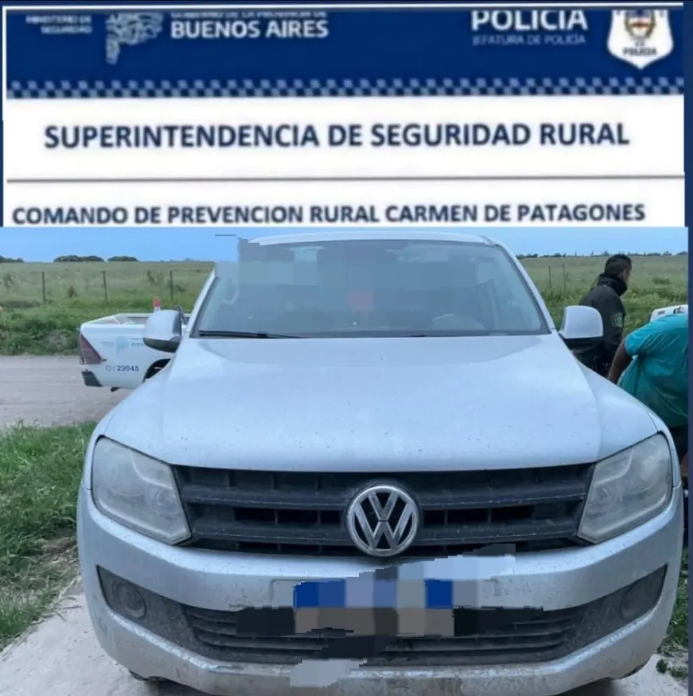 Un productor denunció la falta de animales y la investigación terminó en un operativo positivo. Fotos gentileza. 
