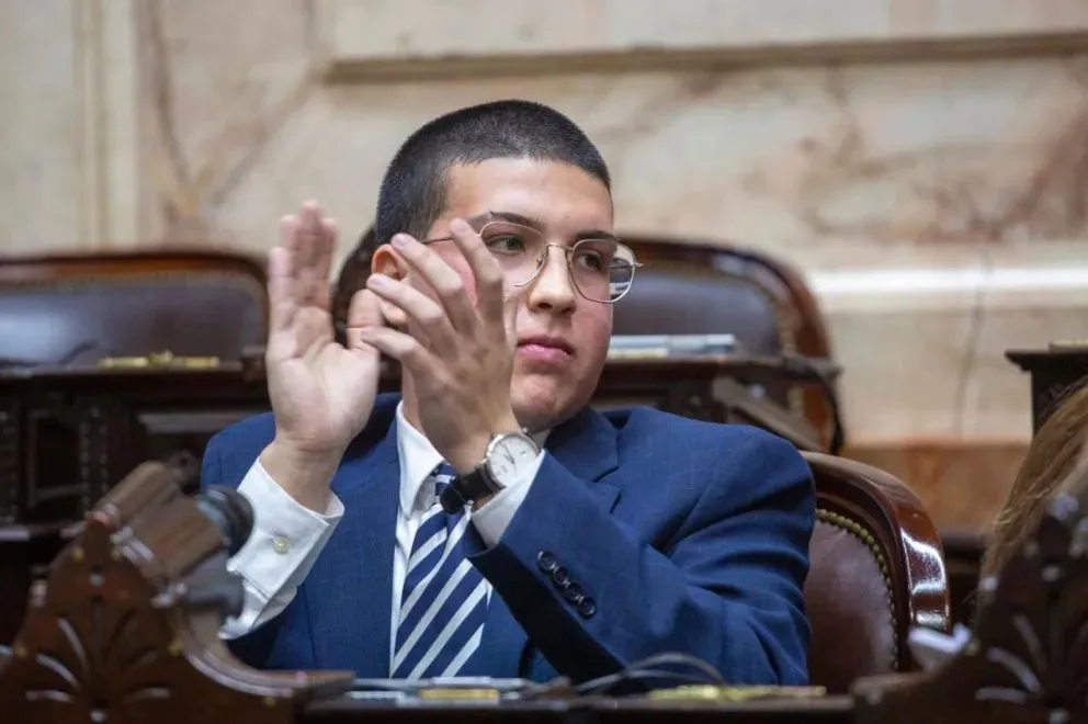 El joven sueña en un futuro llegar a ser gobernador. Foto gentileza
