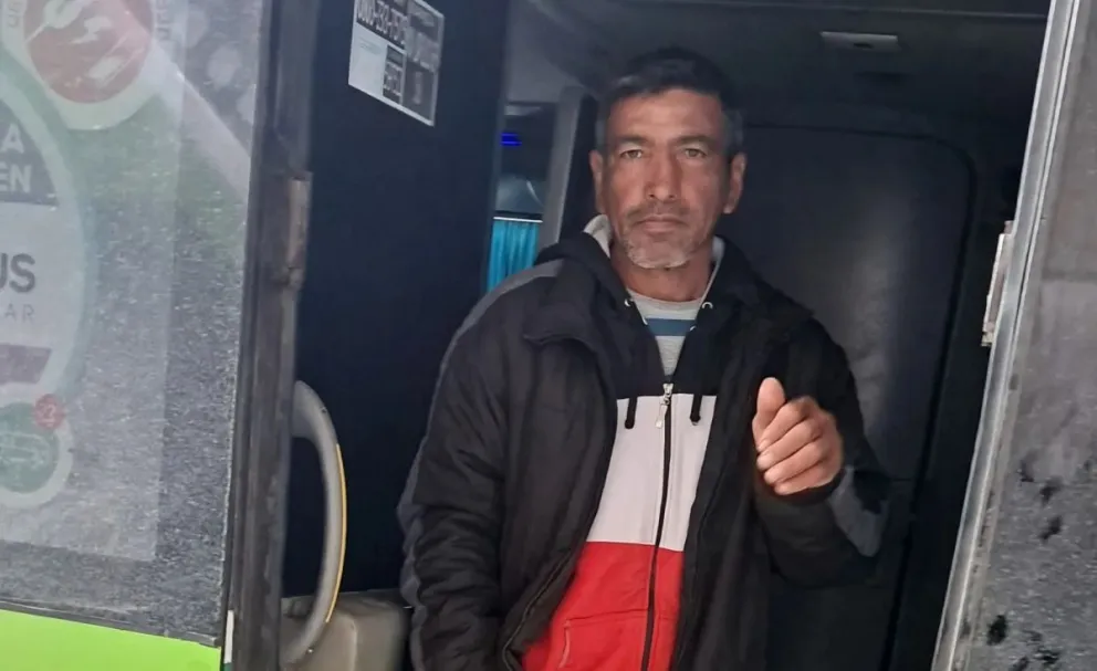 Jaime Andrés Cabrera, un hombre oriundo de Neuquén que se encontraba desaparecido en Viedma.