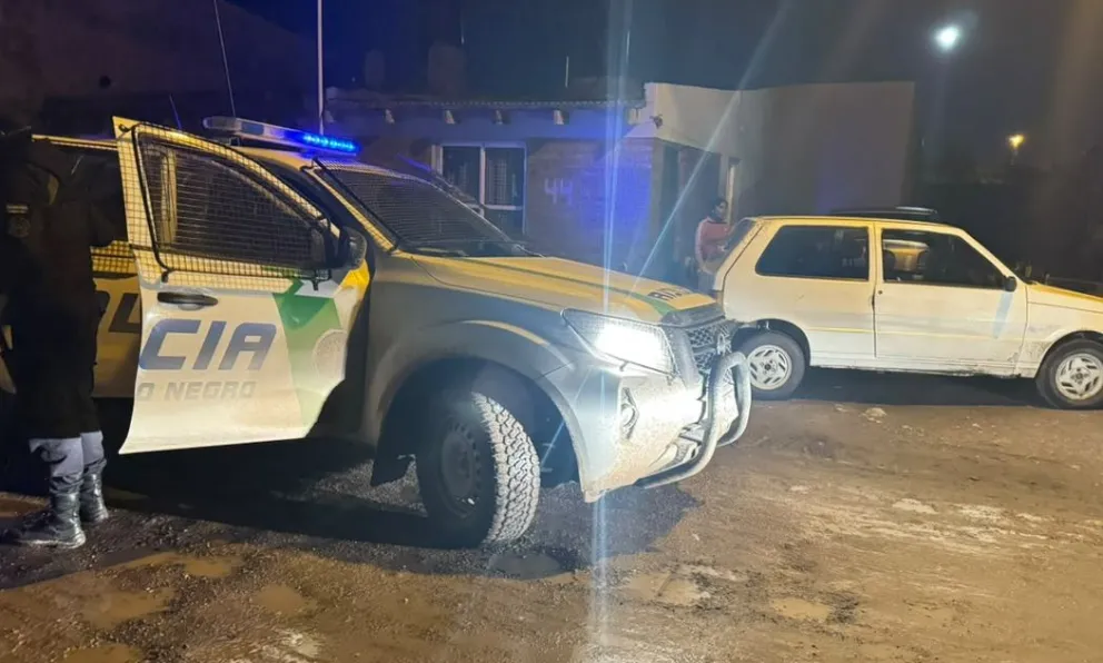 El procedimiento se concretó anoche en inmediaciones del barrio Álvarez Guerrero. Foto gentileza.