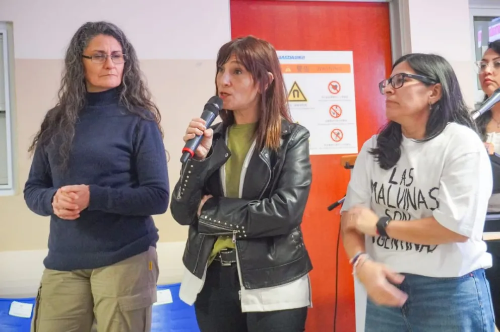 Desde Unavi destacaron el rol institucional y la importancia de acompañar las denuncias. Fotos Vanesa Schwemmler.
